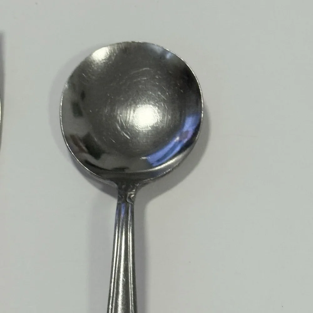 Vintage Walco Melinda Style Stainless Steel Replacement Dinner Fork And Teaspoon